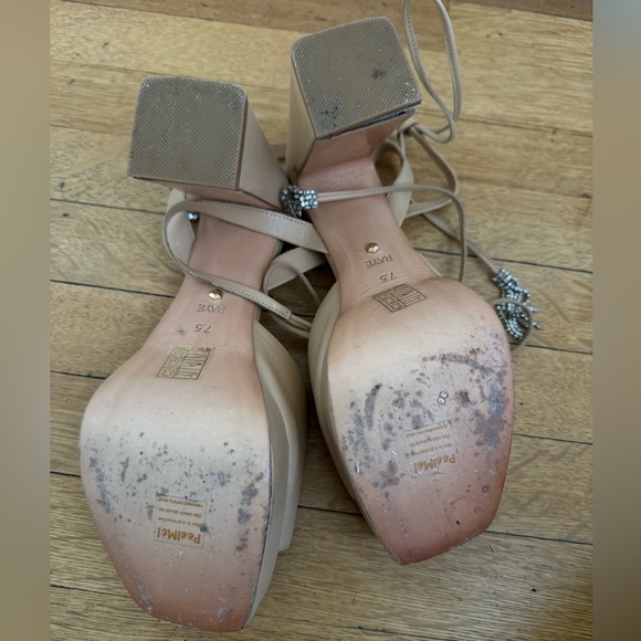 Revolve raye the label block heels with crystal detail - Picture 6 of 6